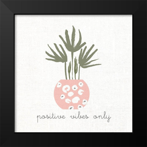 Good Things 3 Black Modern Wood Framed Art Print by Allen, Kimberly