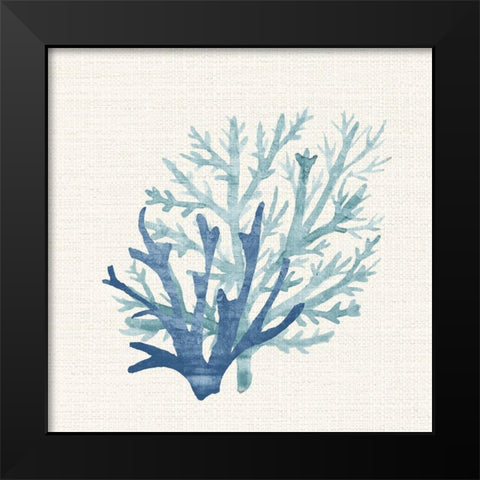 Coral Shades 2 Black Modern Wood Framed Art Print by Allen, Kimberly
