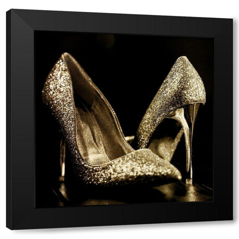 All Glam 2 Black Modern Wood Framed Art Print by Allen, Kimberly