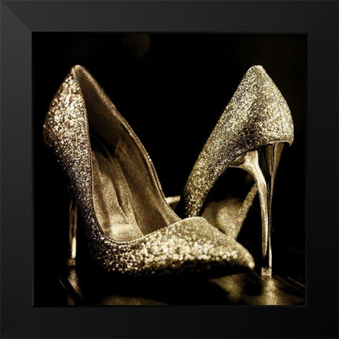 All Glam 2 Black Modern Wood Framed Art Print by Allen, Kimberly