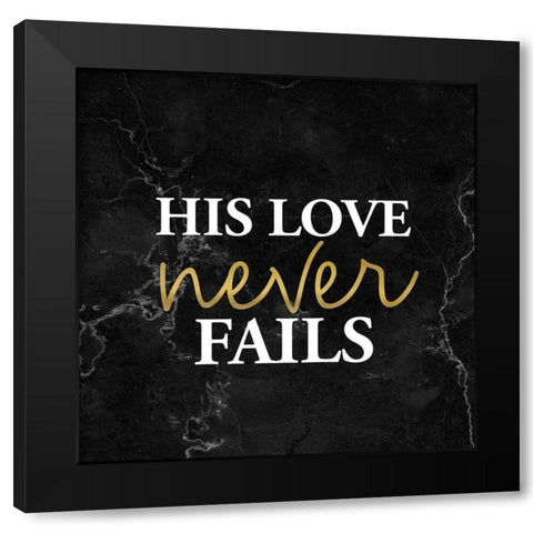 Faithfulness 3 Black Modern Wood Framed Art Print with Double Matting by Allen, Kimberly