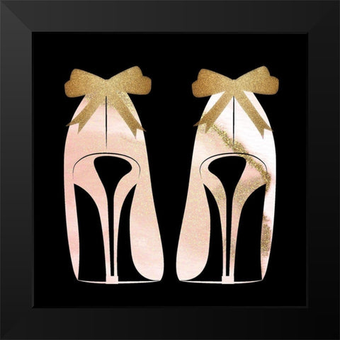 Her Plans 2 Black Modern Wood Framed Art Print by Allen, Kimberly