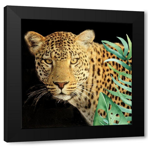 Wild 2 Black Modern Wood Framed Art Print with Double Matting by Allen, Kimberly