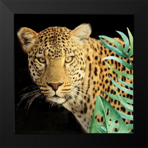 Wild 2 Black Modern Wood Framed Art Print by Allen, Kimberly
