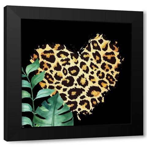 Wild 3 Black Modern Wood Framed Art Print with Double Matting by Allen, Kimberly