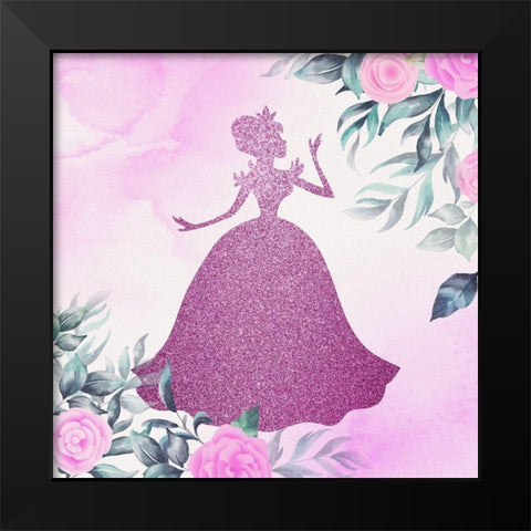 You Are Beautiful 1 Black Modern Wood Framed Art Print by Allen, Kimberly