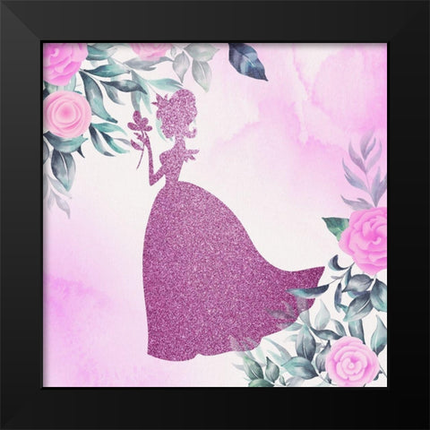 You Are Beautiful 3 Black Modern Wood Framed Art Print by Allen, Kimberly