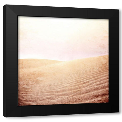 Sand Dunes Black Modern Wood Framed Art Print with Double Matting by Allen, Kimberly