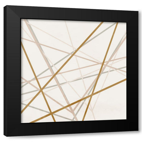 Crossover 1 Black Modern Wood Framed Art Print with Double Matting by Allen, Kimberly