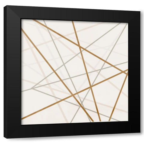 Crossover 2 Black Modern Wood Framed Art Print with Double Matting by Allen, Kimberly