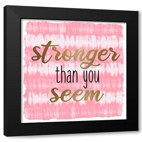 Braver Tie Dye 2 Black Modern Wood Framed Art Print with Double Matting by Allen, Kimberly