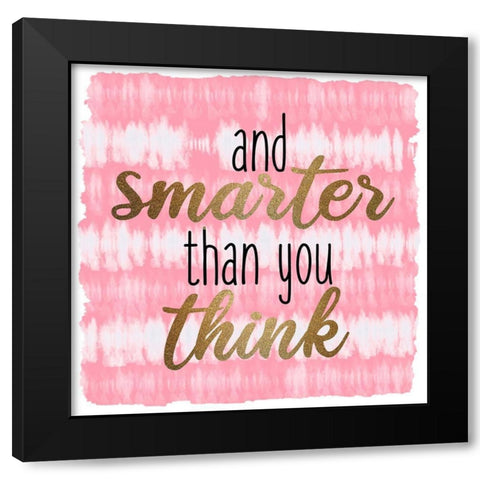 Braver Tie Dye 3 Black Modern Wood Framed Art Print by Allen, Kimberly