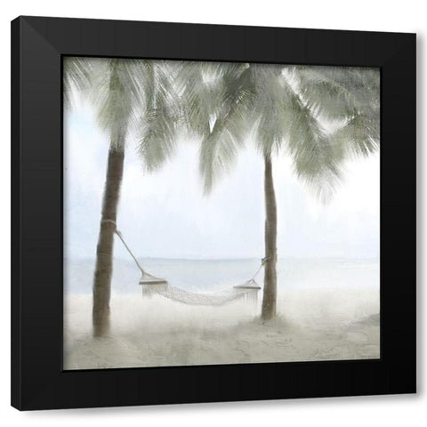 Naptime Black Modern Wood Framed Art Print by Allen, Kimberly