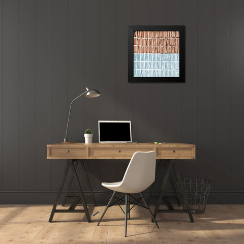 Tiled v2 Black Modern Wood Framed Art Print by Allen, Kimberly