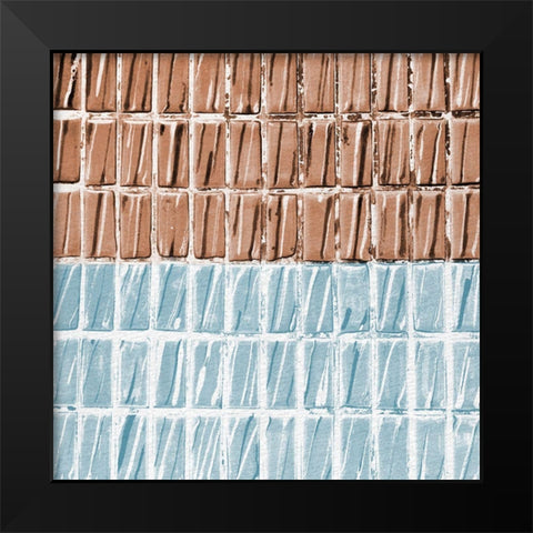 Tiled v2 Black Modern Wood Framed Art Print by Allen, Kimberly