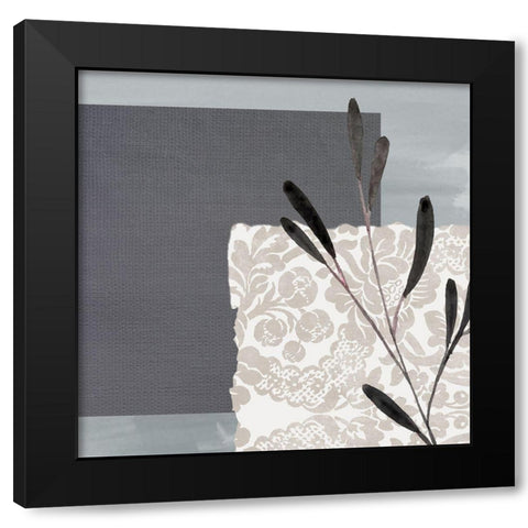 Love Beyond 8 Black Modern Wood Framed Art Print with Double Matting by Allen, Kimberly