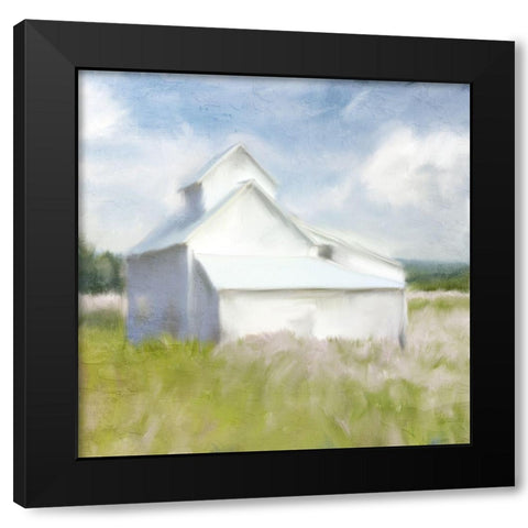 In the Flowers Black Modern Wood Framed Art Print with Double Matting by Allen, Kimberly