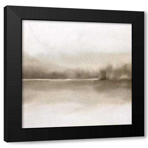 The View Black Modern Wood Framed Art Print by Allen, Kimberly