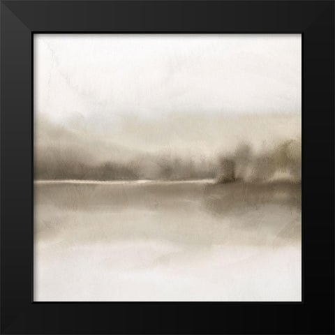 The View Black Modern Wood Framed Art Print by Allen, Kimberly