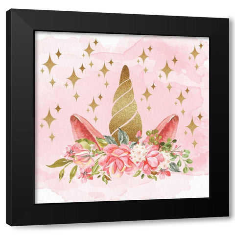 Believe in Magic 2 Black Modern Wood Framed Art Print with Double Matting by Allen, Kimberly