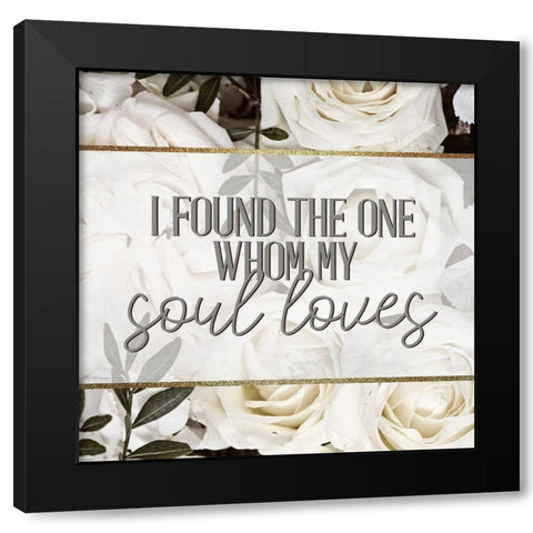 Let All You Do Be 2 Black Modern Wood Framed Art Print by Allen, Kimberly