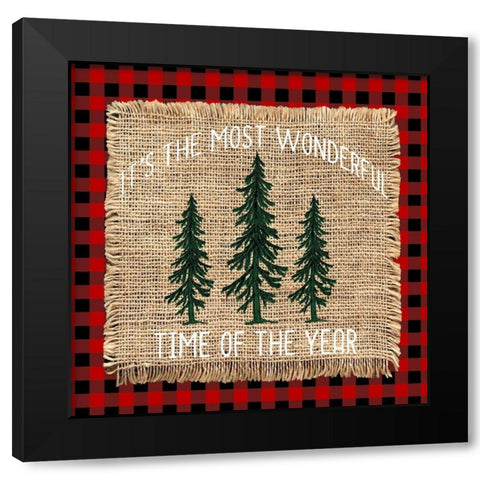Wonderful Time 2 Black Modern Wood Framed Art Print by Allen, Kimberly