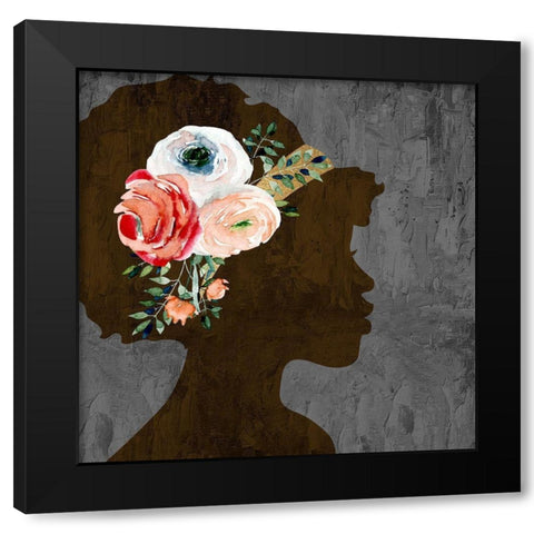 Empower Women 1 Black Modern Wood Framed Art Print by Allen, Kimberly