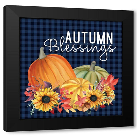 In the Fall 6 Black Modern Wood Framed Art Print by Allen, Kimberly