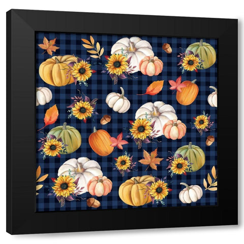 In the Fall 8 Black Modern Wood Framed Art Print with Double Matting by Allen, Kimberly