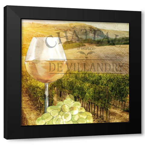 Chateau 2 Black Modern Wood Framed Art Print by Allen, Kimberly