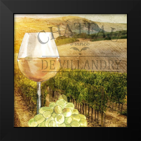 Chateau 2 Black Modern Wood Framed Art Print by Allen, Kimberly