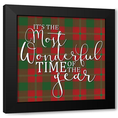 The Most Black Modern Wood Framed Art Print by Allen, Kimberly