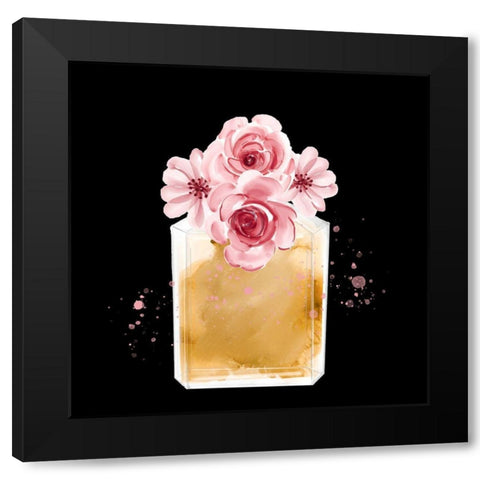 Beautiful Leopard 3 Black Modern Wood Framed Art Print with Double Matting by Allen, Kimberly