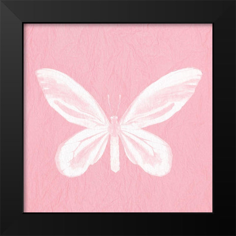 Butterfly Soar 3 Black Modern Wood Framed Art Print by Allen, Kimberly