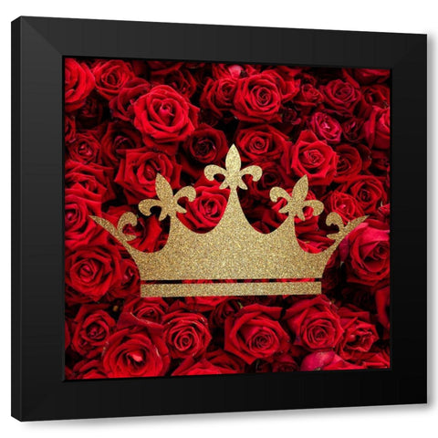 Perfume Roses 2 Black Modern Wood Framed Art Print by Allen, Kimberly