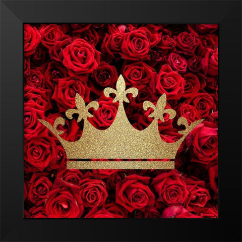 Perfume Roses 2 Black Modern Wood Framed Art Print by Allen, Kimberly