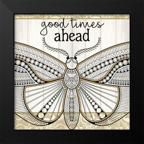 Your Soul 3 Black Modern Wood Framed Art Print by Allen, Kimberly