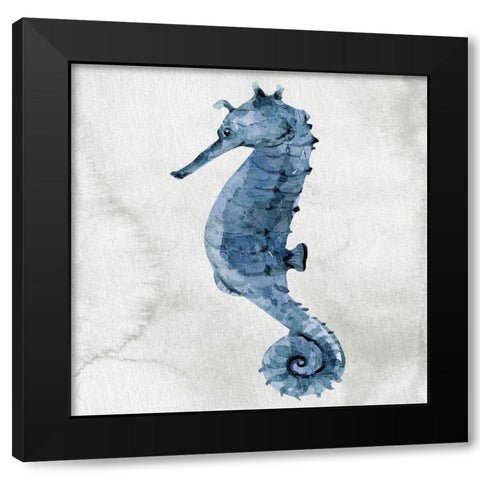 Sea Life 1 Black Modern Wood Framed Art Print by Allen, Kimberly