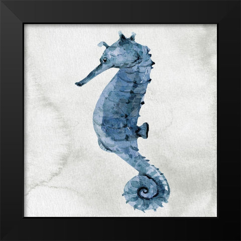 Sea Life 1 Black Modern Wood Framed Art Print by Allen, Kimberly