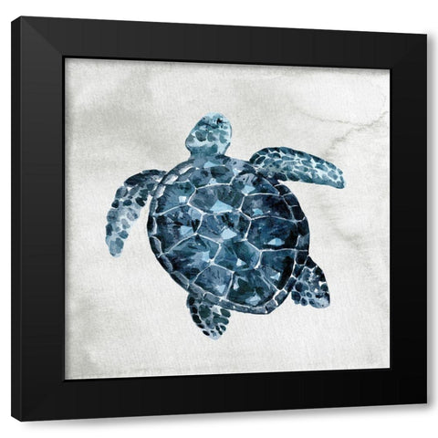 Sea Life 2 Black Modern Wood Framed Art Print with Double Matting by Allen, Kimberly