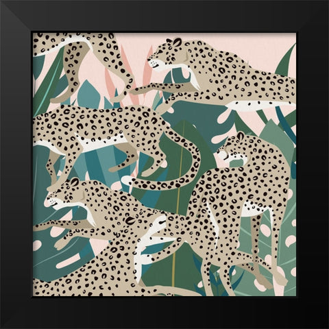 Best for You 3 Black Modern Wood Framed Art Print by Allen, Kimberly