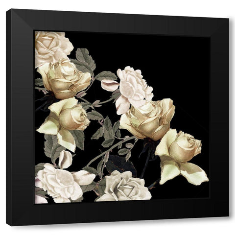 Elegance 1 Black Modern Wood Framed Art Print by Allen, Kimberly