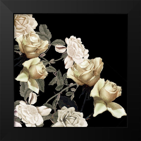 Elegance 1 Black Modern Wood Framed Art Print by Allen, Kimberly