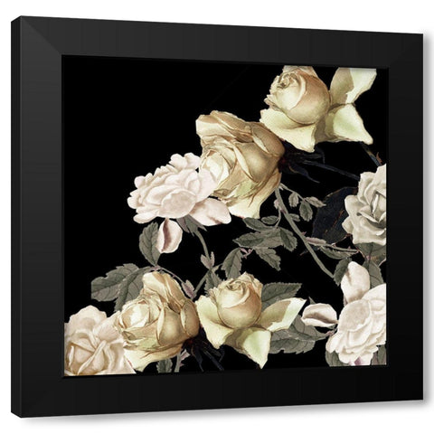 Elegance 2 Black Modern Wood Framed Art Print by Allen, Kimberly