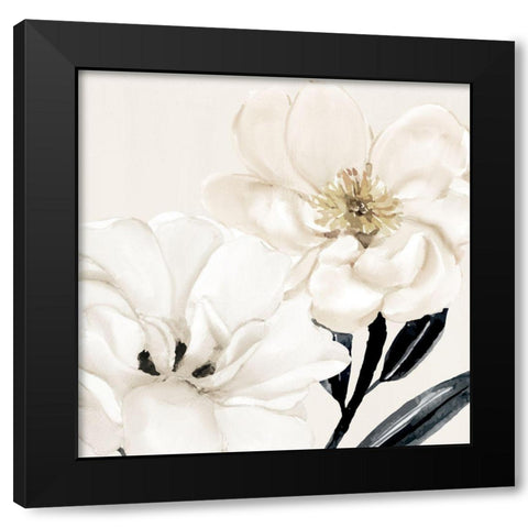 Blossom Black Modern Wood Framed Art Print by Allen, Kimberly