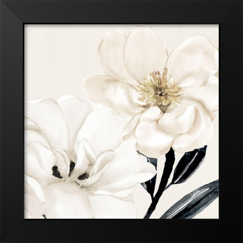 Blossom Black Modern Wood Framed Art Print by Allen, Kimberly
