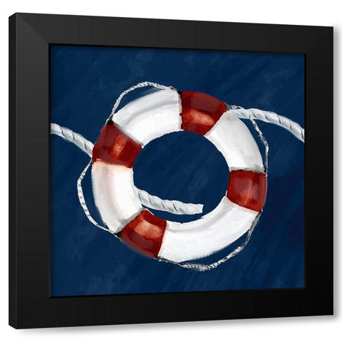 Anchored 2 Black Modern Wood Framed Art Print by Allen, Kimberly