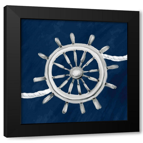 Anchored 3 Black Modern Wood Framed Art Print by Allen, Kimberly