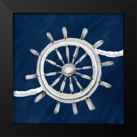 Anchored 3 Black Modern Wood Framed Art Print by Allen, Kimberly