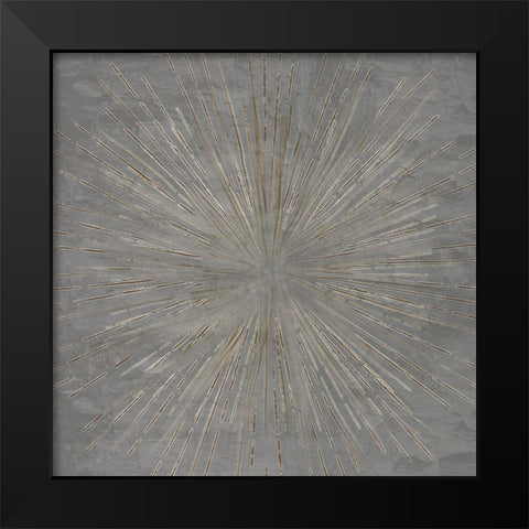 Sun Light 1 Grey Black Modern Wood Framed Art Print by Allen, Kimberly